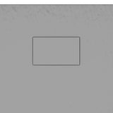 Shower Base Tray SMC Grey 100x80 cm - Rear View