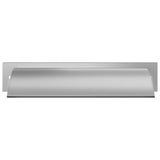 Pool Fountain Silver 45x26x13 cm Stainless Steel - Top-Down View