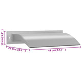 Pool Fountain Silver 45x26x13 cm Stainless Steel