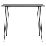 3 Piece Bar Set Black