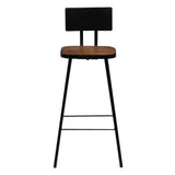 5 Piece Bar Set White - Low Angle