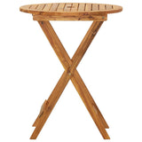 3 Piece Folding Garden Dining Set Solid Acacia Wood