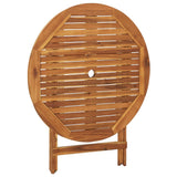 5 Piece Folding Garden Dining Set Solid Acacia Wood