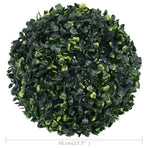 Artificial Boxwood Balls 2 pcs 45 cm