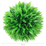 Artificial Boxwood Balls 2 pcs 30 cm - Top-Down View