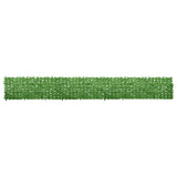 Balcony Screen with Green Leaves 600x75 cm