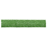Balcony Screen with Green Leaves 600x100 cm