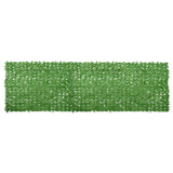 Balcony Screen with Green Leaves 600x150 cm