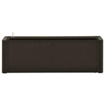 Garden Raised Bed with Self Watering System Mocha 100x43x33 cm