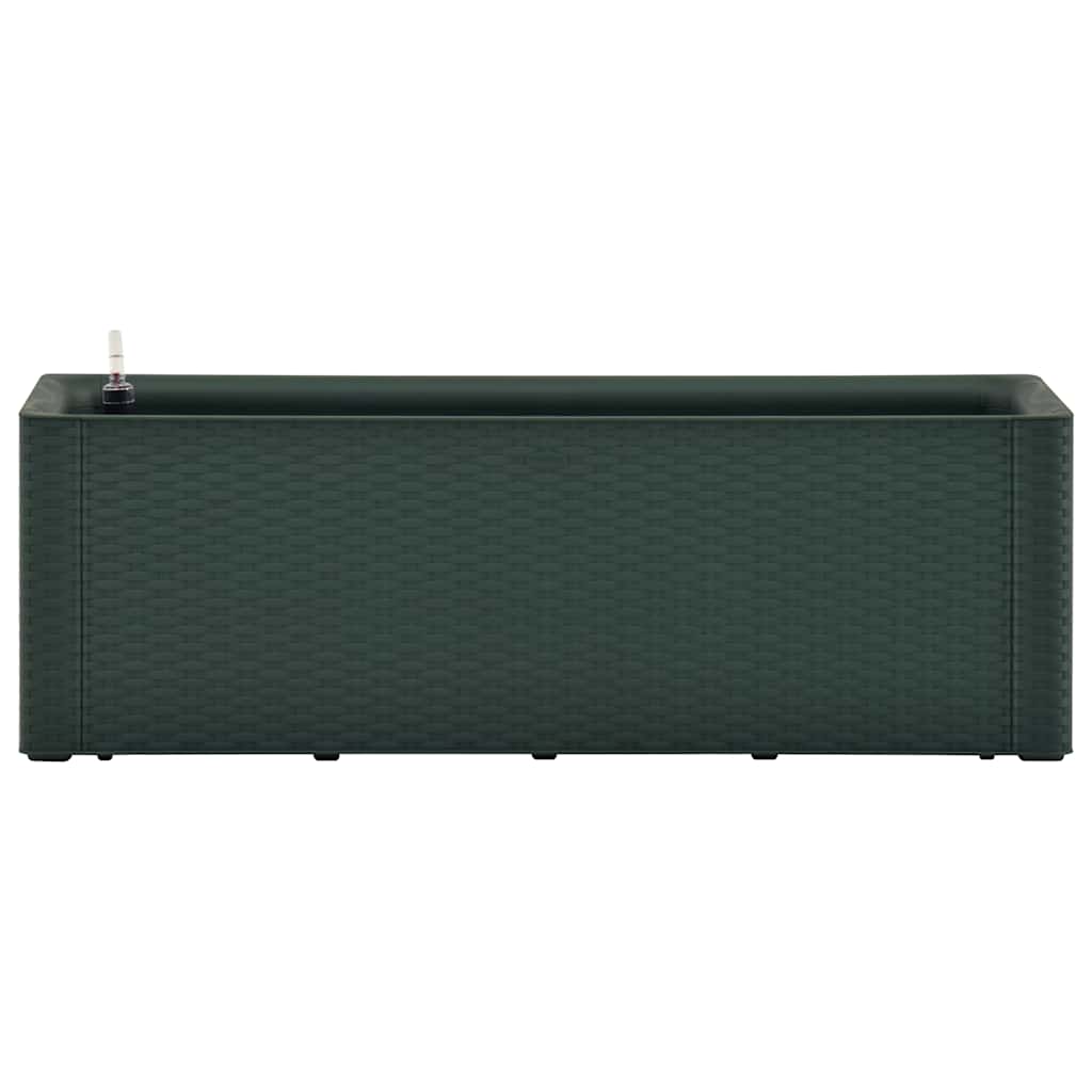 Garden Raised Bed with Self Watering System Green 100x43x33 cm