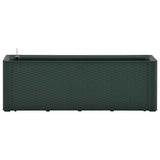 Garden Raised Bed with Self Watering System Green 100x43x33 cm