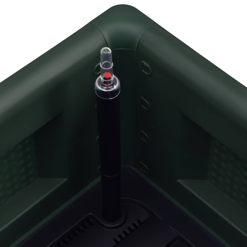 Garden Raised Bed with Self Watering System Green 100x43x33 cm