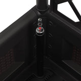 Garden Raised Bed with Trellis and Self Watering System Anthracite - Close-Up Angle