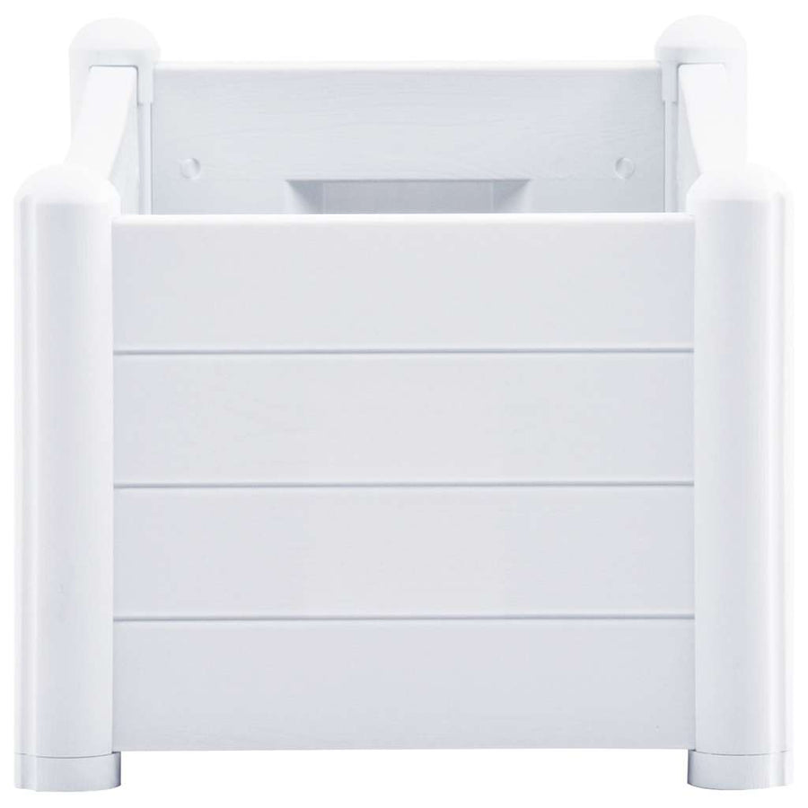 Garden Raised Bed PP White 100x43x35 cm