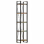5-Tier Bookcase 40x30x180 cm Solid Reclaimed Wood