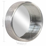 Aviator Mirror 68 cm Metal - Close-Up Angle