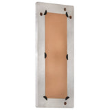Aviator Mirror 110x50 cm Metal - Side View