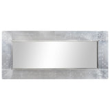 Aviator Mirror 110x50 cm Metal - Top-Down View
