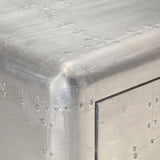 Aviator Sideboard 110x35x75 cm Metal - Top-Down View