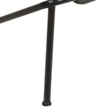 Bar Stools 2 pcs Brown Real Leather - Extra Image
