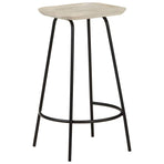 Bar Stools 2 pcs Solid Mango Wood