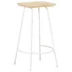 Bar Stools 2 pcs Solid Mango Wood