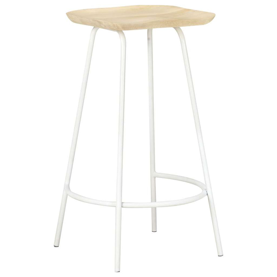 Bar Stools 2 pcs Solid Mango Wood