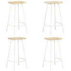 Bar Stools 4 pcs Solid Mango Wood