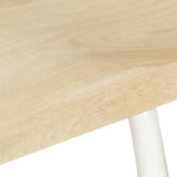 Bar Stools 4 pcs Solid Mango Wood - Extra Image