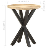 Side Table 48x48x56 cm Solid Mango Wood
