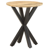 Side Table 48x48x56 cm Solid Mango Wood - Low Angle