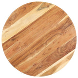 Side Table 68x68x56 cm Solid Acacia Wood - Side View