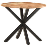 Side Table 68x68x56 cm Solid Acacia Wood - Low Angle