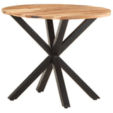 Side Table 68x68x56 cm Solid Acacia Wood - Extra Image