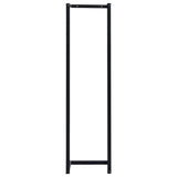 Towel Rack Black 25x20x95 cm Iron