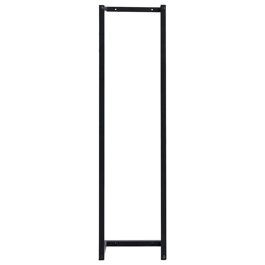 Towel Rack Black 25x20x95 cm Iron