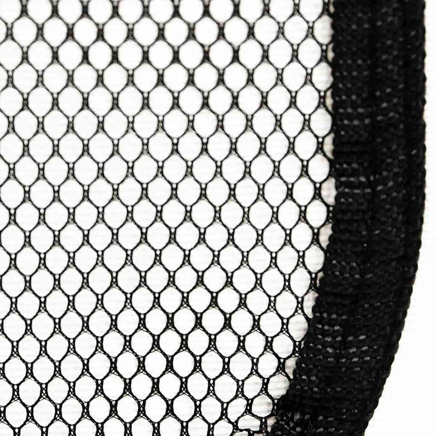 Foldable Dog Playpen with Carrying Bag Black 110x110x58 cm