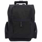 Foldable Multipurpose Pet Trolley Black - Front View