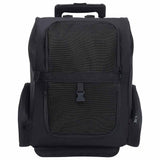 Foldable Multipurpose Pet Trolley Black - Front View