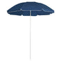 Garden Parasol with Steel Pole Blue 180 cm
