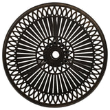 3 Piece Bistro Set Cast Aluminium Bronze - Close-Up Angle