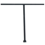 Awning Post Set Anthracite 300x245 cm Iron - Front View