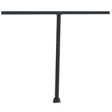 Awning Post Set Anthracite 300x245 cm Iron - 45-Degree Angle