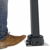 Awning Post Set Anthracite 600x245 cm Iron - Extra Image