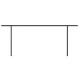 Awning Post Set Anthracite 600x245 cm Iron