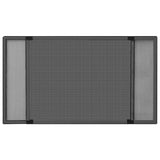 Extendable Insect Screen for Windows Anthracite (75-143)x50 cm - Front View