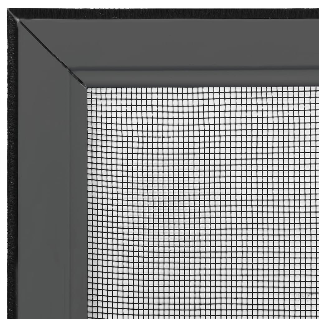Extendable Insect Screen for Windows Anthracite (75-143)x50 cm