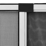 Extendable Insect Screen for Windows White (100-193)x75 cm - Low Angle