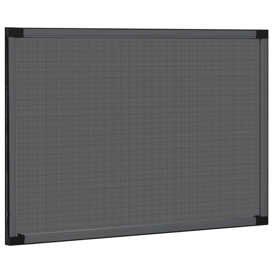 Extendable Insect Screen for Windows Anthracite (100-193)x75 cm