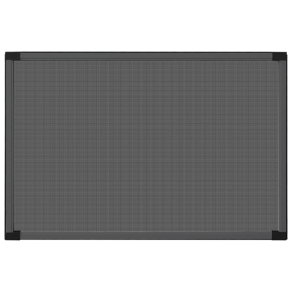 Extendable Insect Screen for Windows Anthracite (100-193)x75 cm